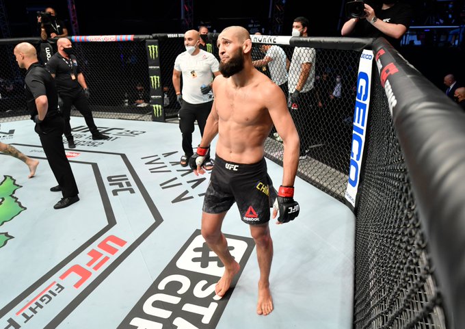 Le prospect Khamzat Chimaev dit vouloir éclater tout le monde, Remporte son 2e combat en 10 jours à l’UFC