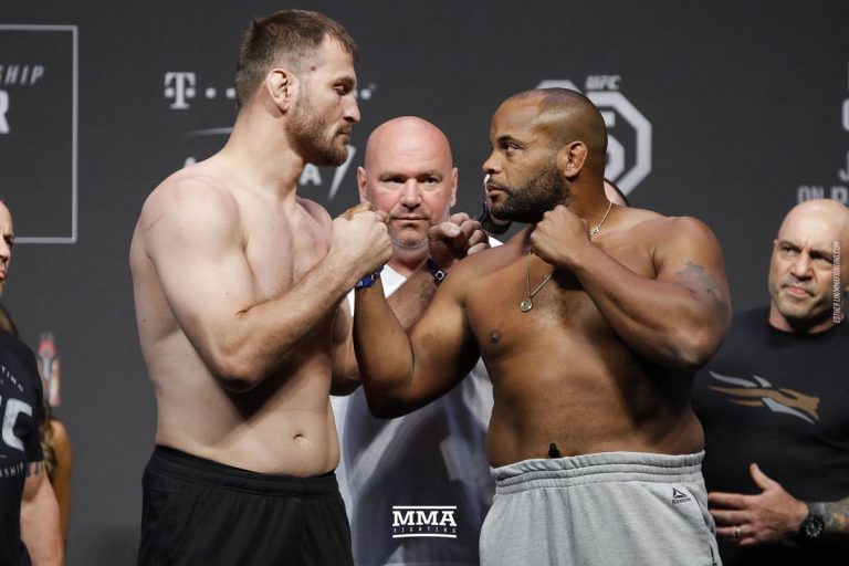 Miocic vs. Cormier 3 à l’UFC 252 : Un très grand enjeu, affirment Dana White et Cormier