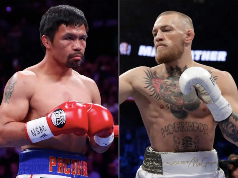 Le camp de Pacquiao confirme les discussions en cours avec Conor McGregor pour un match de boxe