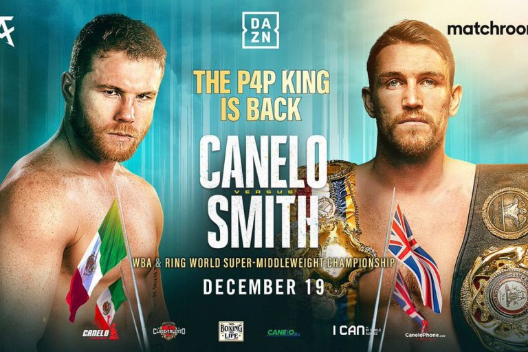Canelo Alvarez vs. Callum Smith officiel, le 19 Décembre sur DAZN