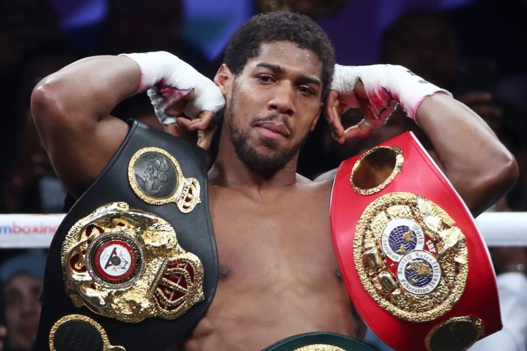 Anthony Joshua pourrait laisser vacant son titre WBO, N’ira pas en appel d’offres avec Oleksandr Usyk