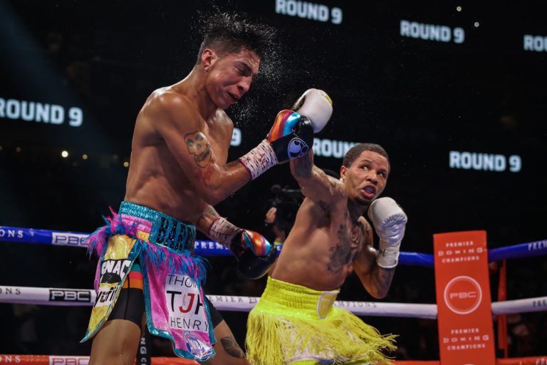 Gervonta Davis stoppe Mario Barrios au 11e round