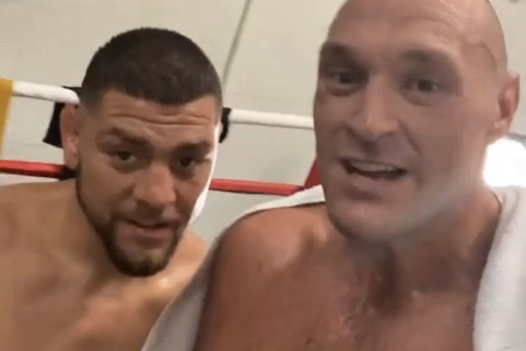 Tyson Fury s’entraîne avec Nick Diaz et focus sur le grappling en vue de son combat très attendu avec Francis Ngannou