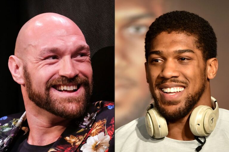 Anthony Joshua confirme qu’il accepte l’offre de 60-40 pour combattre Tyson Fury le 3 Décembre