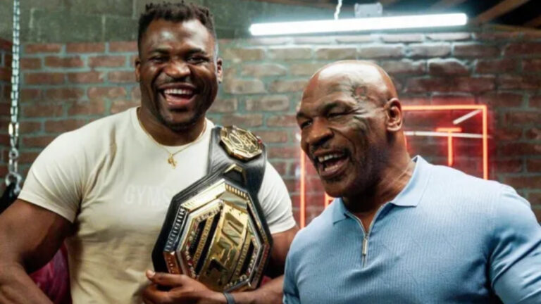 Francis Ngannou nomme officiellement Mike Tyson comme entraîneur pour son combat avec Tyson Fury