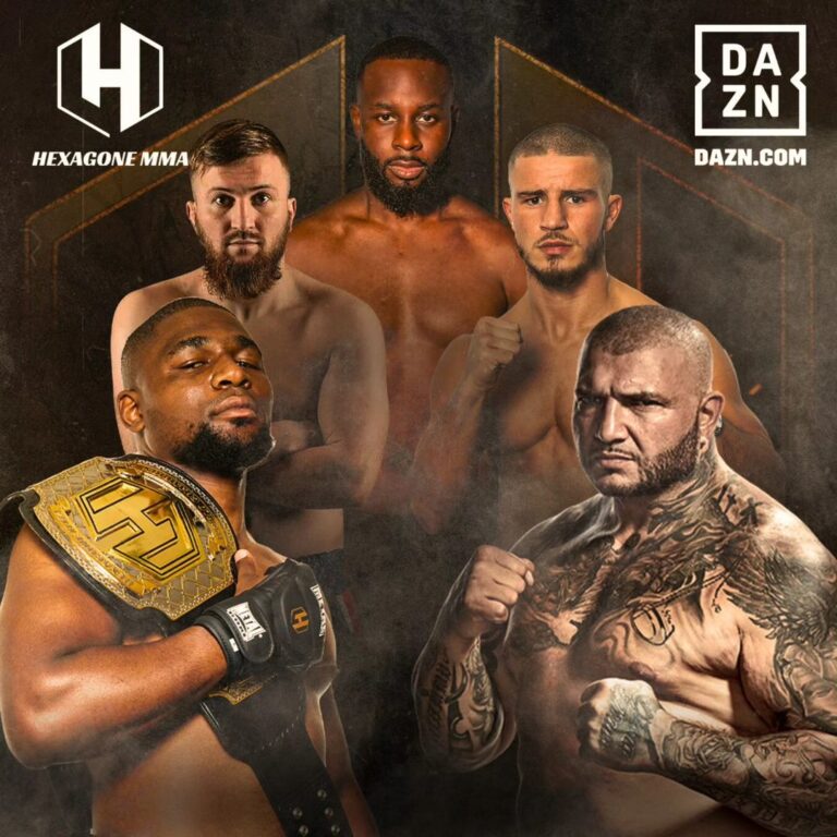 HEXAGONE MMA 12 : Prince Aounallah conserve sa ceinture des poids lourds, Haryouli répond présent à domicile