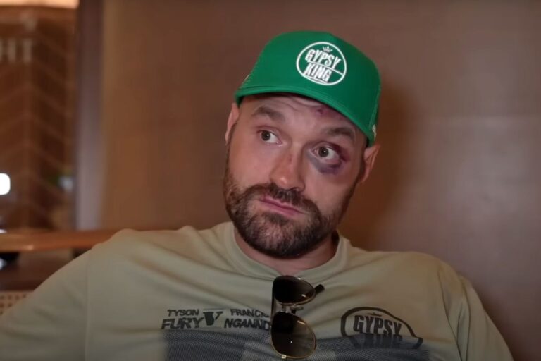 Tyson Fury risque d’être poursuivi pour 230 millions d’euros pour bris de contrat s’il reporte son combat face à Oleksandr Usyk