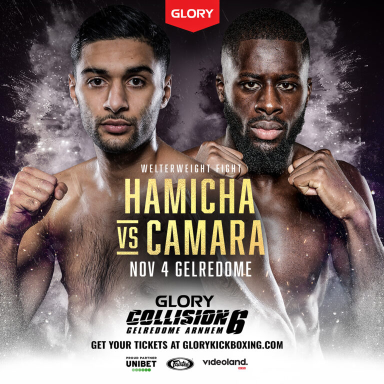 Résultats GLORY COLLISION 6 : Diaguely Camara perd par décision partagée