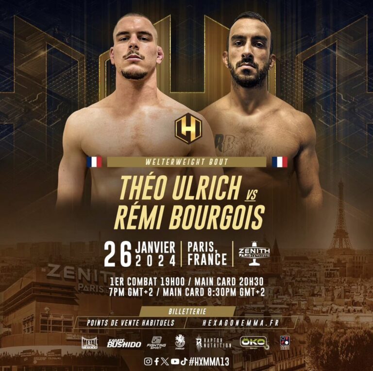 HEXAGONE MMA 13 : Théo Ulrich, la relève du MMA français