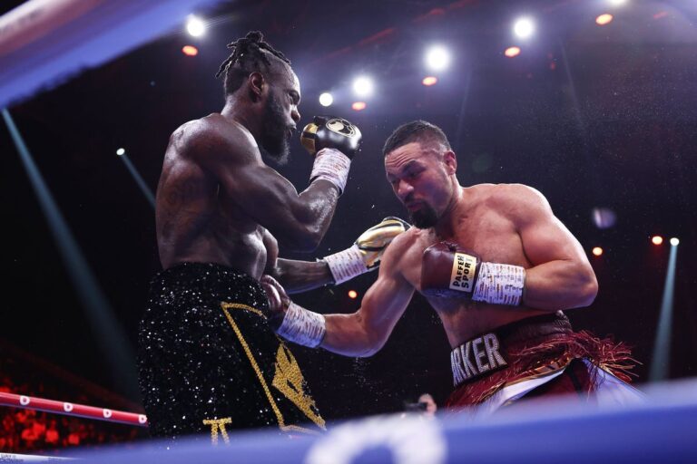 Joseph Parker surprend Deontay Wilder en remportant le combat par décision