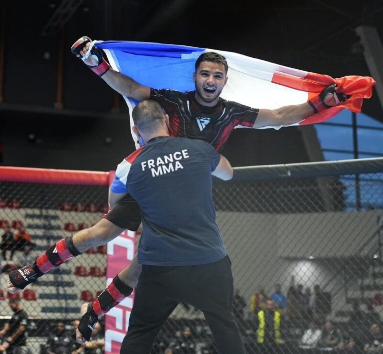 L’équipe de France de MMA avec plusieurs médailles aux Championnats du Monde en Albanie
