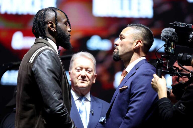 Tyson Fury révèle les conseils qu’il a donnés à Joseph Parker pour vaincre Deontay Wilder