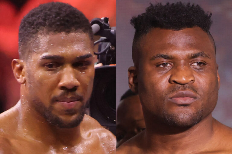 Anthony Joshua vs. Francis Ngannou dans un combat de boxe en Arabie saoudite
