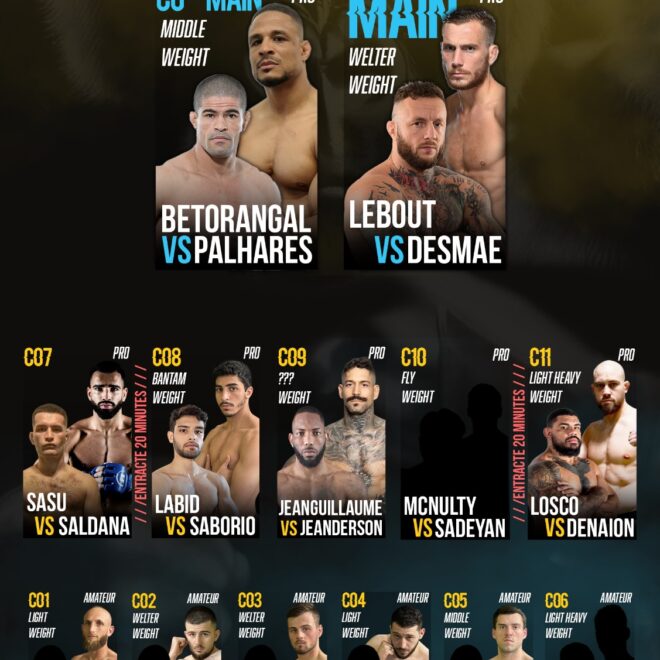 Kongs Fighting Championship 2024 : Une 2e édition explosive à Niort !