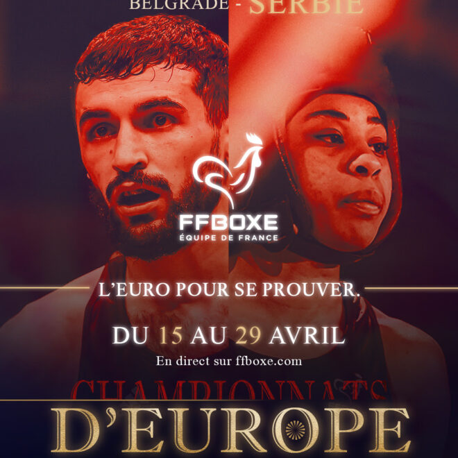 Championnats d’Europe Élite : Du 19 au 29 Avril à Belgrade