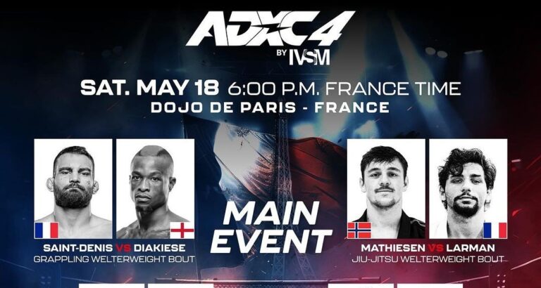 ADXC 4 : L’élite française du jiu-jitsu et du grappling réunie au Dojo de Paris