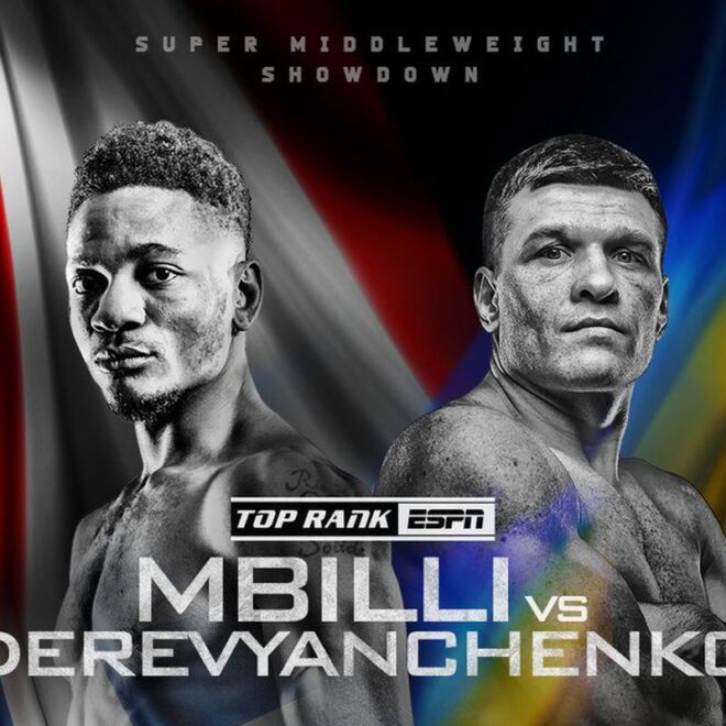 Christian Mbilli vs. Sergiy Derevyanchenko : Conquise par Québec, la boxe mondiale revient au Centre Vidéotron le 17 Août