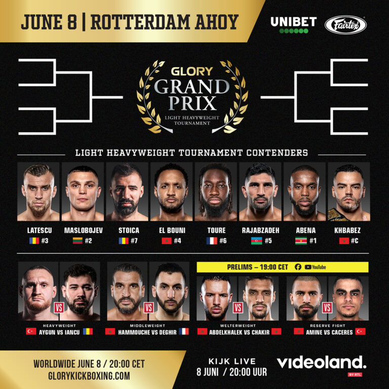 GLORY Kickboxing : Pascal Touré va affronter le champion du monde de kickboxing