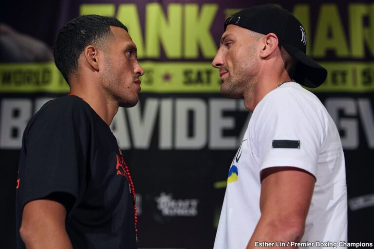 David Benavidez se concentre sur Oleksandr Gvozdyk : « Je n’en ai rien à foutre de Canelo ! »