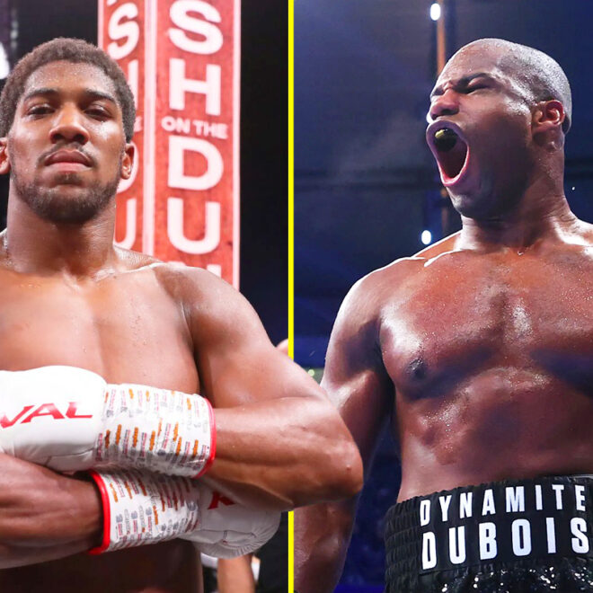 Un grand champion du monde exclu de la carte de boxe impliquant Anthony Joshua à Wembley en Septembre