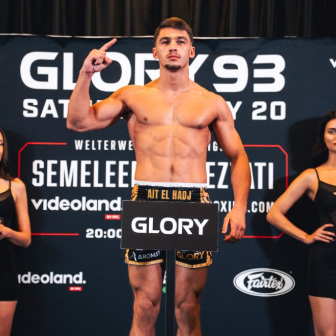GLORY 93 : Pesée validée pour tous les combattants