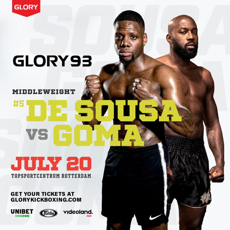 GLORY Kickboxing : Frangis Goma veut frapper un grand coup