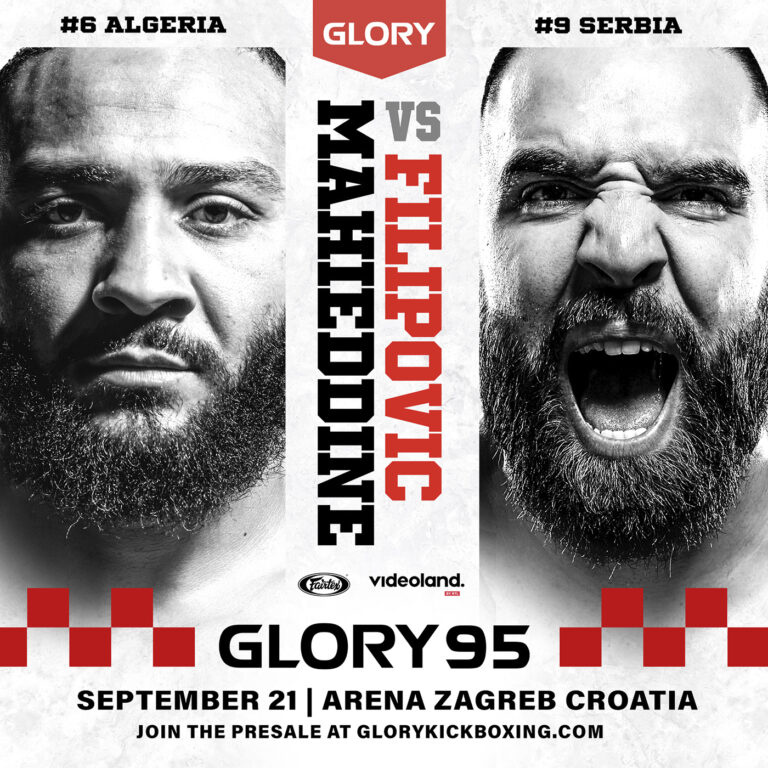 Le Français Nordine Mahieddine de retour au GLORY après son incroyable victoire par KO