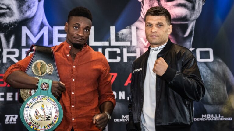 Christian Mbilli vs. Sergiy Derevyanchenko : 9 combats explosifs le 17 Août au Centre Vidéotron