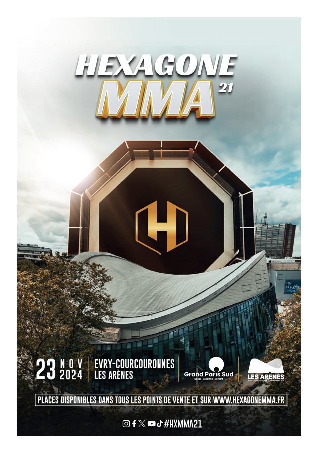 HEXAGONE MMA 21 : Deux championnats du monde et le grand retour de Michael Aljarouj !