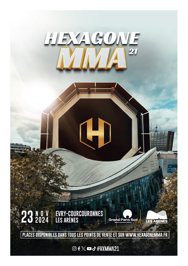 HEXAGONE MMA 21 : Le premier homme à avoir battu Cédric Doumbé sera dans la cage à Évry !