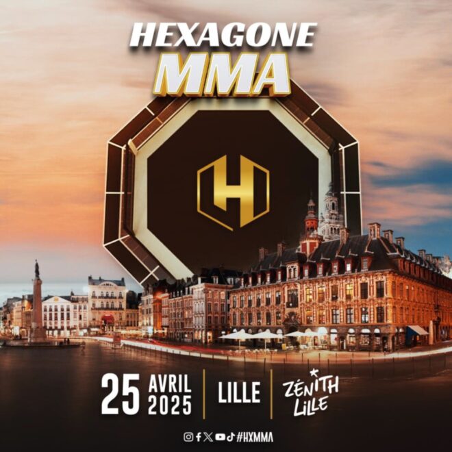 HEXAGONE MMA débarque à Lille le 25 Avril 2025 !