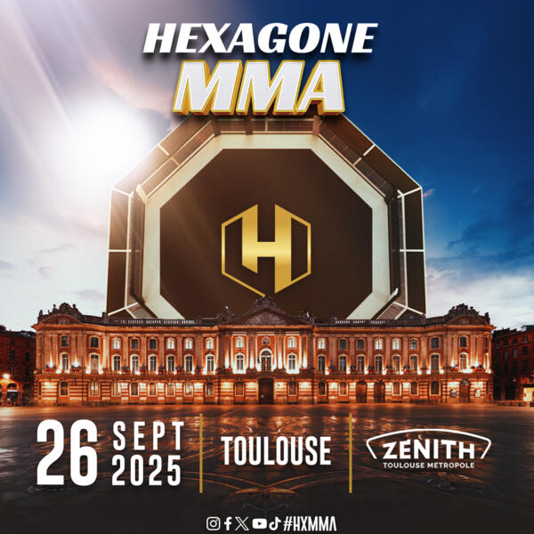 HEXAGONE MMA débarque à Toulouse le 26 Septembre 2025 !