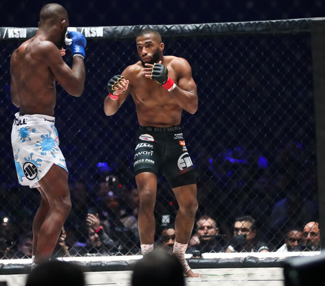 Salahdine Parnasse surclasse Wilson Varela à Paris, et conserve la ceinture du KSW