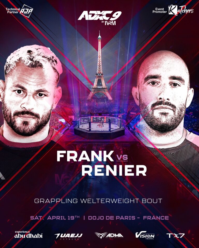 Nicolas Renier : Le pionnier du grappling Français de retour dans la cage à l’ADXC 9