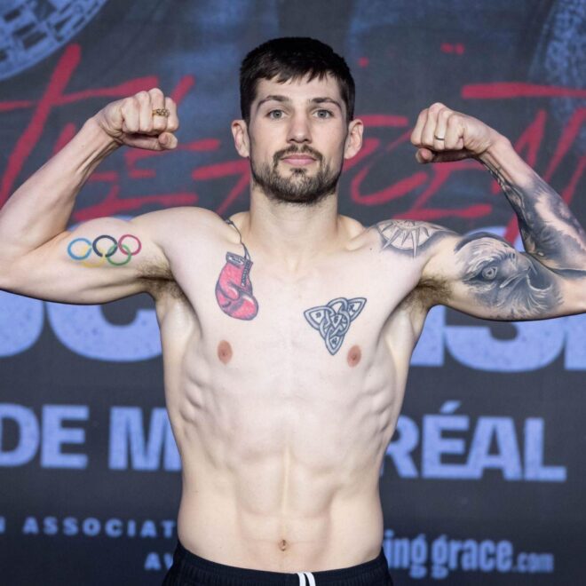 Wyatt Sanford en action le 17 Mai au Nouveau-Brunswick