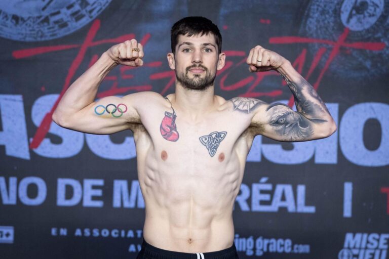 Wyatt Sanford en action le 17 Mai au Nouveau-Brunswick