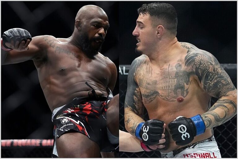 Dana White : « Le combat entre Tom Aspinall et Jon Jones était conclu, mais Jon Jones a changé d’avis ! »