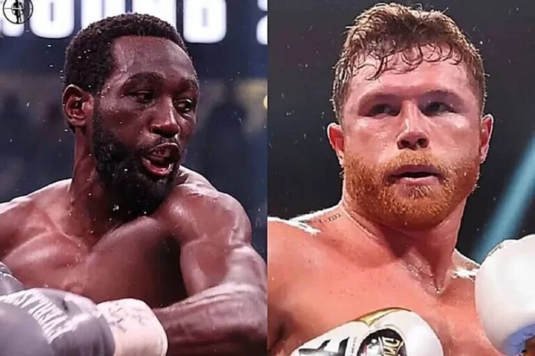 Terence Crawford insulte Canelo Alvarez pour avoir demandé un ring plus petit : « Il a une grosse tête ! »