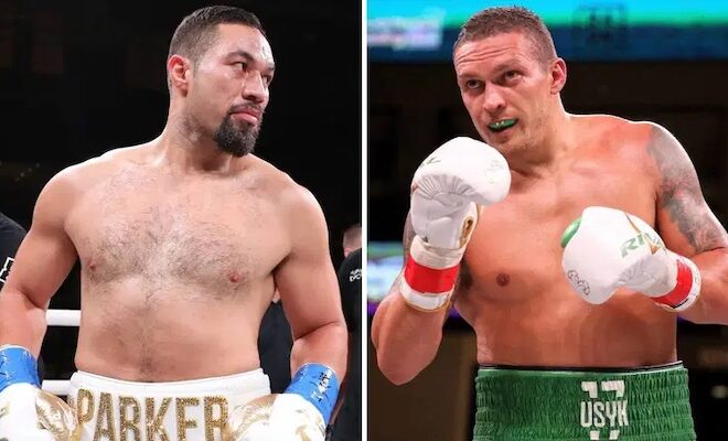 Joseph Parker n’a pas peur d’affronter Oleksandr Usyk, prévient son promoteur