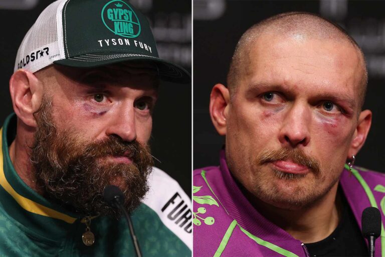 Tyson Fury catégorique à l’effet que Oleksandr Usyk doit l’affronter dans une trilogie