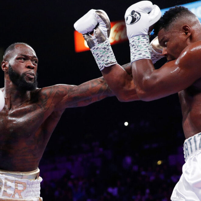 Deontay Wilder prêt à combattre Francis Ngannou