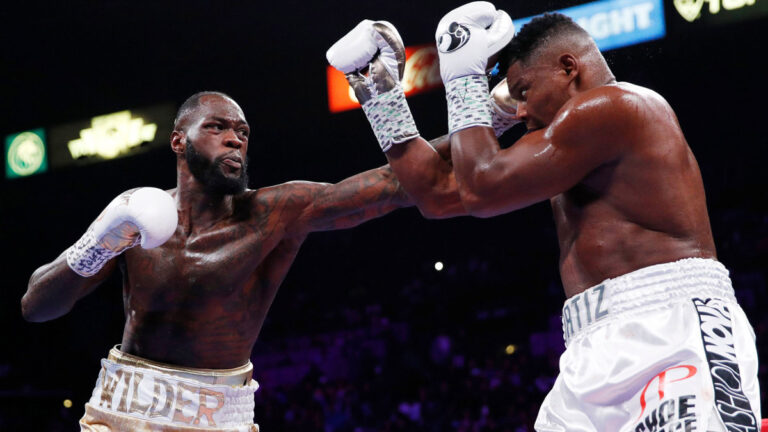 Deontay Wilder prêt à combattre Francis Ngannou