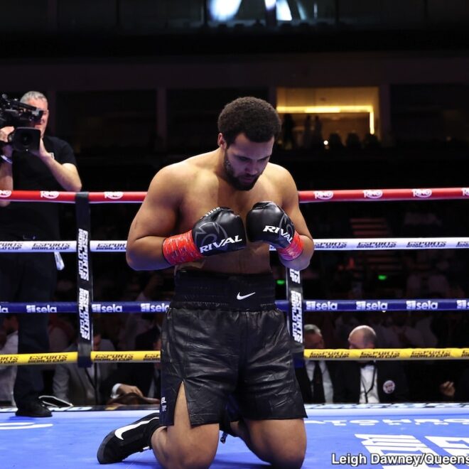 Dereck Chisora explique ce que Itauma doit faire avant de se battre pour les titres mondiaux