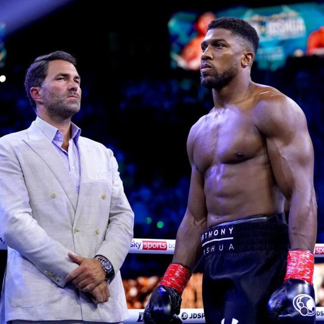 Eddie Hearn confirme les règles du combat entre Anthony Joshua vs. Jake Paul