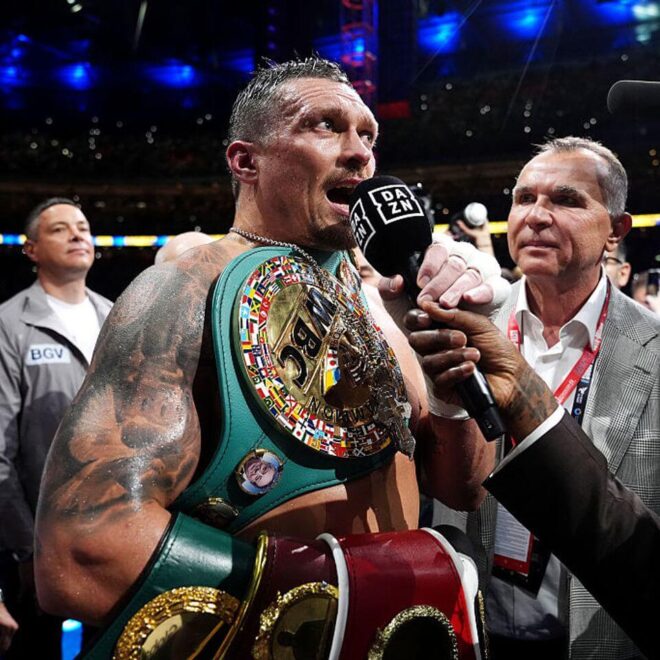 L’équipe de Oleksandr Usyk réagit finalement au party de Daniel Dubois tenu tout juste avant le rematch  
