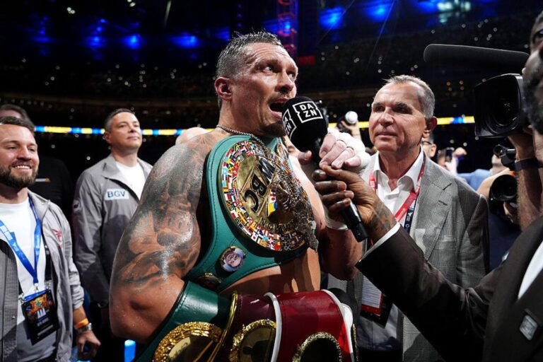 L’équipe de Oleksandr Usyk réagit finalement au party de Daniel Dubois tenu tout juste avant le rematch  