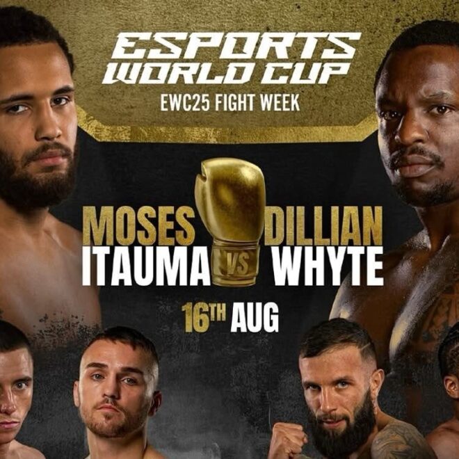 Moses Itauma vs. Dillian Whyte : Date, Sous-carte, Horaires d’entrée, Diffusion, Dernières actualités, Cotes de paris