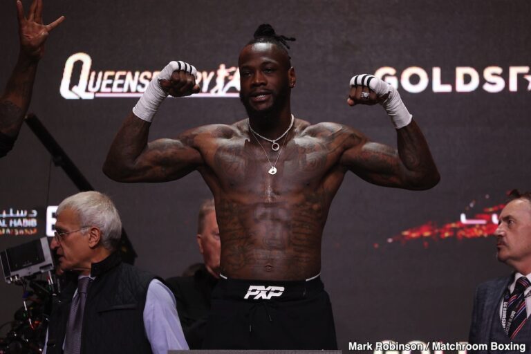 Deontay Wilder évoque un éventuel combat contre Jake Paul