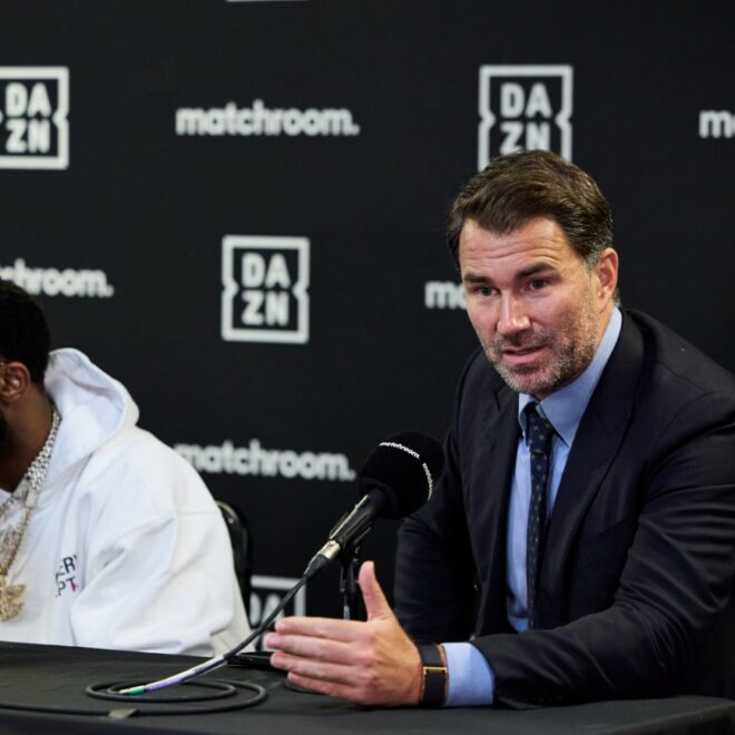Eddie Hearn commente le combat potentiel entre Terence Crawford vs. Jaron Ennis