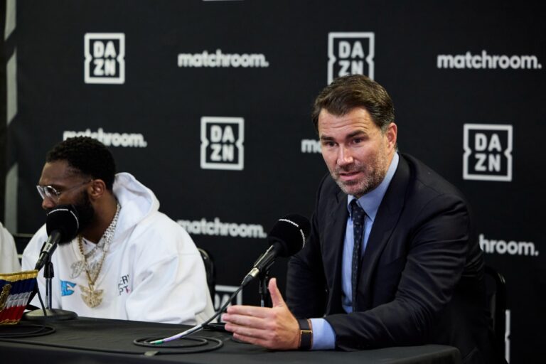 Eddie Hearn commente le combat potentiel entre Terence Crawford vs. Jaron Ennis